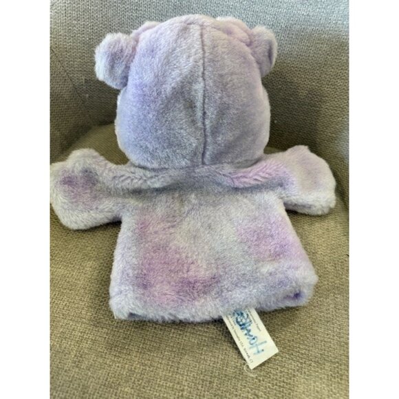 Alphapotamus Plush Hand Puppet Scott Foresman Toy Purple Hipp Hippopotamus Faded - Picture 5 of 8